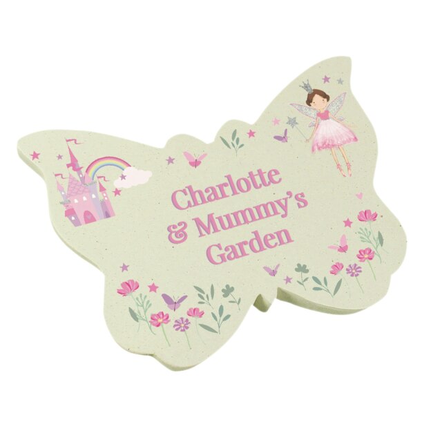Rackhams Personalised Fairy Princess Garden Butterfly Ornament - image 1