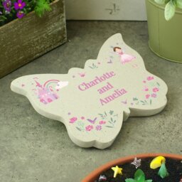 Rackhams Personalised Fairy Princess Garden Butterfly Ornament - thumbnail 4