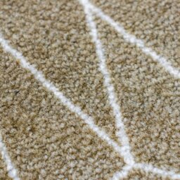 Rackhams Mega Mat Machine Washable Entrance Doormat, 50x75cm, Brown Geo - thumbnail 4