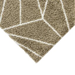 Rackhams Mega Mat Machine Washable Entrance Doormat, 50x75cm, Brown Geo - thumbnail 3