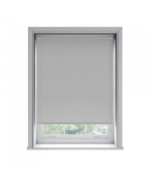 Rackhams No Drill Light Grey Thermal Blackout Roller Blind (170cm Drop) - 55cm - thumbnail 2