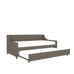 Rackhams NG Her Majesty Daybed Fabric Grey - Single - thumbnail 2
