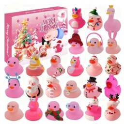 Rackhams Christmas Rubber Duck Bath Toy Advent Calendar - Style 5 - thumbnail 3