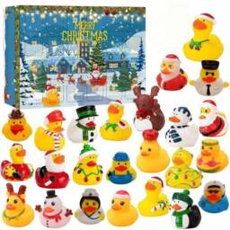 Rackhams Christmas Rubber Duck Bath Toy Advent Calendar - Style 5 - thumbnail 4