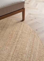 Rackhams Jaipur Natural Beige Round Jute Rug - Ø 160 cm - thumbnail 6