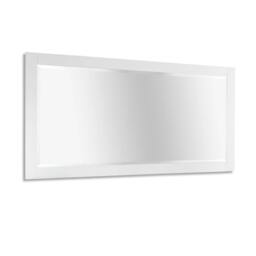 Rackhams Edward Hopper Large Wall Mirror with Wooden Frame 140x70cm - Oak, Brown - thumbnail 6