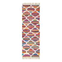 Rackhams Amsterdam Handwoven Cotton Chindi Kilim Rug - 160 x 230 cm - thumbnail 3