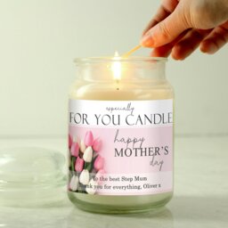 Rackhams Personalised Especially For You Mothers Day Large Scented Jar Candle - thumbnail 4