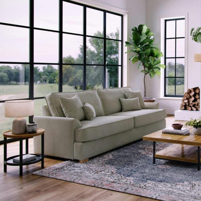 Rackhams Harrogate Large Sofa - Stone - image 1