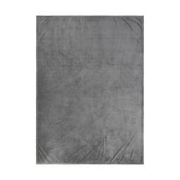 Rackhams Chunky Blanket - Grey - One Size - Grey - 100% Polyester - thumbnail 1