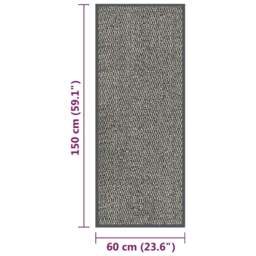 Rackhams Doormat Tufted 60x150 cm Light Brown - thumbnail 5