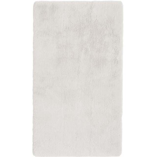 Rackhams Luxury White Faux Fur Rug - 70X120 cm - image 1