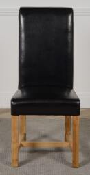 Rackhams Washington Leather Dining Chair - Cream - 1 - thumbnail 6