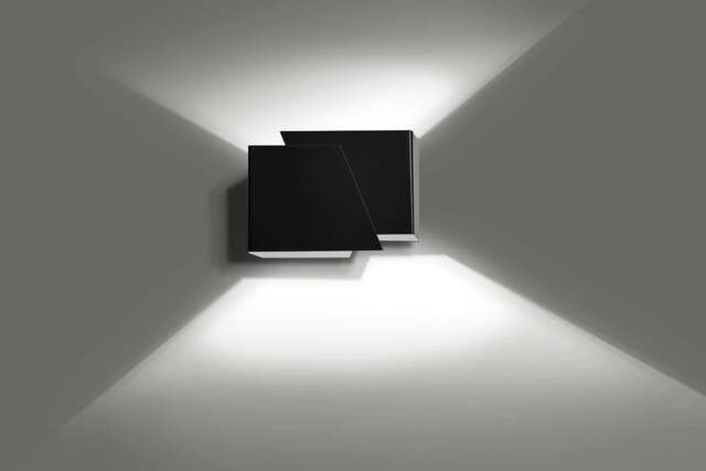 Rackhams FROST Wall lamp 1 x G9 Black - image 1