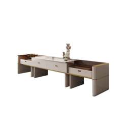 Rackhams Coz Regid Square Coffee Table With TV Stand - TV Stand - TV Stand - thumbnail 6