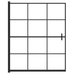 Rackhams Shower Enclosure ESG 116x140 cm Black - thumbnail 3