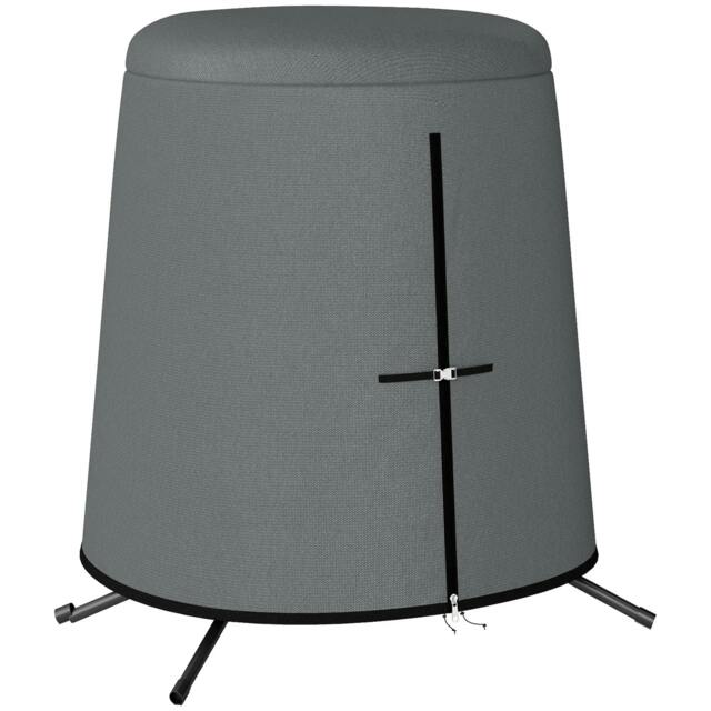 Rackhams 196 x 230 cm Hanging Egg Chair Protective Cover - Grey