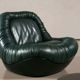 Rackhams Moreau Barret Lounge Chair, Swivel Chair - PU Leather - Others ( Contact Us ) - thumbnail 2