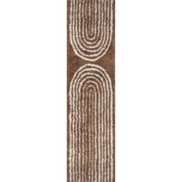Rackhams Moodi Shaggy Terra Tawny Rug - 80X300 cm - thumbnail 1