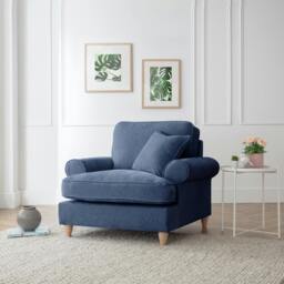 Rackhams The Bromfield Arm Chair - Emerald - thumbnail 6