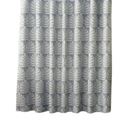 Rackhams Horto Eyelet Curtains - Blue - 90in x 54in - Blue - 100% Polyester - thumbnail 2