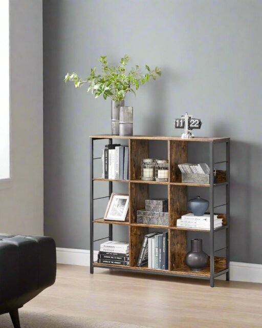 Rackhams 3-Tier Industrial Ladder Shelf Bookcase - image 1