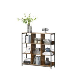 Rackhams 3-Tier Industrial Ladder Shelf Bookcase - thumbnail 4