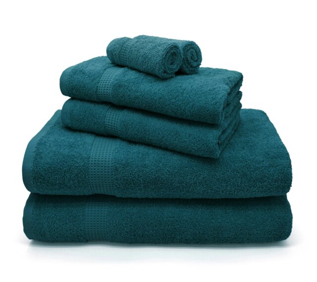 Rackhams Luxury Egyptian Cotton Towels 550gsm Indigo - Indigo - Bath sheet