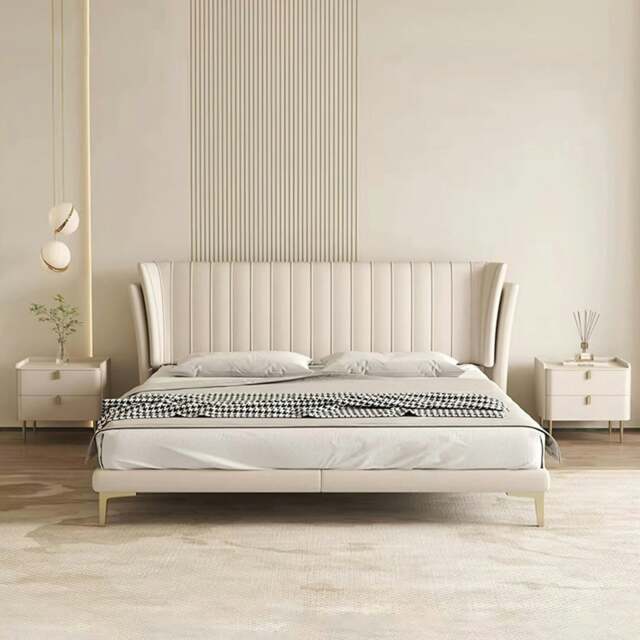 Rackhams Aisha Floating Bed, King Size, ,Super King Size, No Storage - Orange - King Size - image 1
