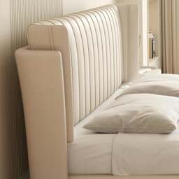 Rackhams Aisha Floating Bed, King Size, ,Super King Size, No Storage - Orange - King Size - thumbnail 6
