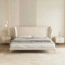 Rackhams Aisha Floating Bed, King Size, ,Super King Size, No Storage - Orange - King Size - thumbnail 1