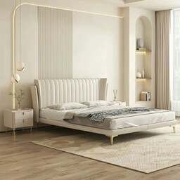 Rackhams Aisha Floating Bed, King Size, ,Super King Size, No Storage - Orange - King Size - thumbnail 2