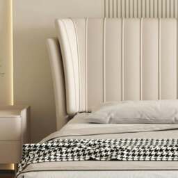 Rackhams Aisha Floating Bed, King Size, ,Super King Size, No Storage - Orange - King Size - thumbnail 5