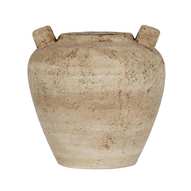 Rackhams Terra Double Handle Urn Vase - Brown - 29cm x 29cm x 29cm - Brown - 100% Mixed - image 1