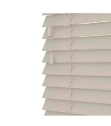 Rackhams Heather Oak Wooden Venetian Blinds With Strings (130cm drop) - 240cm - thumbnail 2