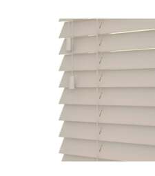 Rackhams Heather Oak Wooden Venetian Blinds With Strings (130cm drop) - 240cm - thumbnail 1