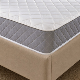 Rackhams Spring Coil Diamond Grey Essentials Mattress Foam Free Spring Coil - Grey - 1 - 4ft Small Double Mattress (120cm x 190cm) - thumbnail 2