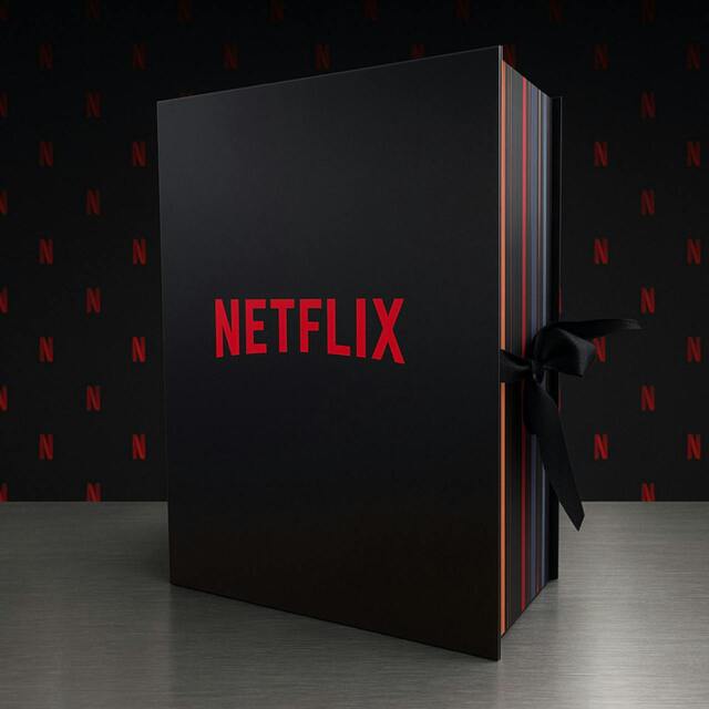 Rackhams The Netflix Advent Calendar - h38.0 x w28.5 x l13.0cm - image 1