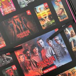 Rackhams The Netflix Advent Calendar - h38.0 x w28.5 x l13.0cm - thumbnail 2