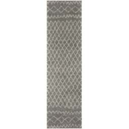 Rackhams Moroccan Grey Shaggy Rug - 910 - 80X300 cm - thumbnail 1