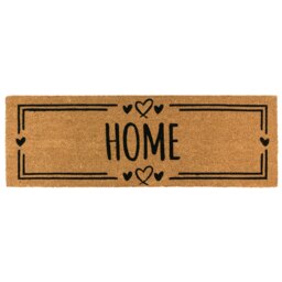 Rackhams Eco-Friendly Latex Backed Coir Entrance Doormat Runner, 40x120cm - Home Hearts - 1 - Brown - thumbnail 2