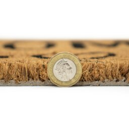 Rackhams Eco-Friendly Latex Backed Coir Entrance Doormat Runner, 40x120cm - Home Hearts - 1 - Brown - thumbnail 5
