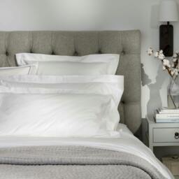 Rackhams White 600 Thread Count Egyptian Cotton Pillowcases - Standard - 4 Pack - Oxford - thumbnail 4