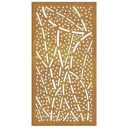 Rackhams Garden Wall Decoration 105x55 cm Corten Steel Leaf Design - thumbnail 5