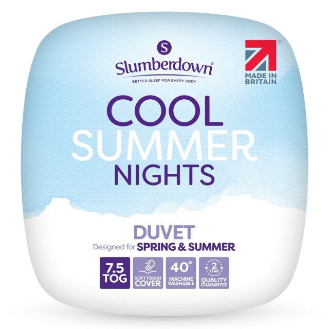 Rackhams Cool Summer Nights Duvet - Super King - 7.5 - Ideal for Spring and Summer - image 1