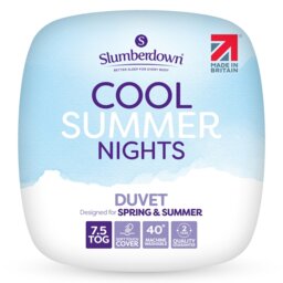 Rackhams Cool Summer Nights Duvet - Super King - 7.5 - Ideal for Spring and Summer - thumbnail 1
