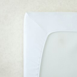 Rackhams Premium Organic 100% Cotton Fitted Sheet for Cot Bed – 160 x 90 cm - 160 x 90 cm - Fitted Sheet - thumbnail 4