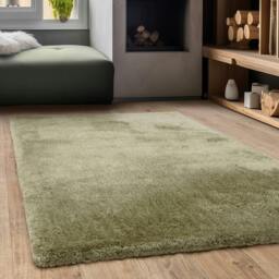 Rackhams Opulence Shaggy Sage Rug - 160x230cm - thumbnail 2