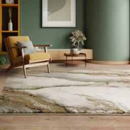 Rackhams Mirage Oasis Green Rug - 80x150cm - thumbnail 2