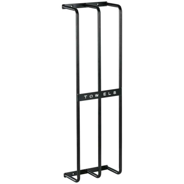 Rackhams Six Large Towel Metal Holder, with Mounting Accessories